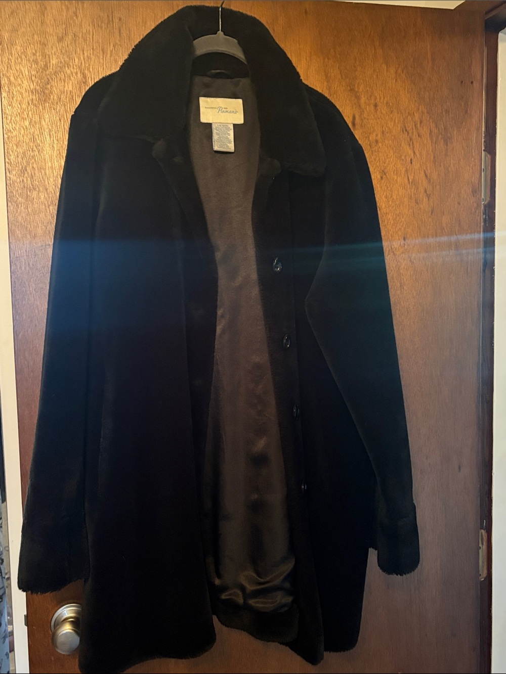 Vintage faux fur coat
